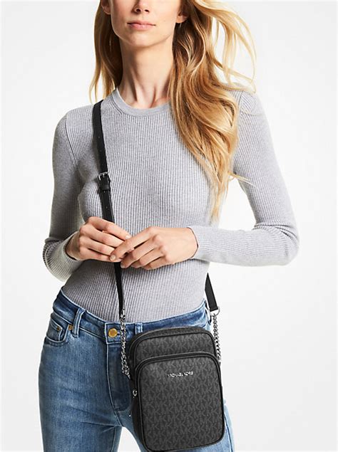 michael kors 35f1gtvc2b jet set travel medium crossbody bag mk|Amazon.com: Michael Kors Jet Set Travel Medium Logo .